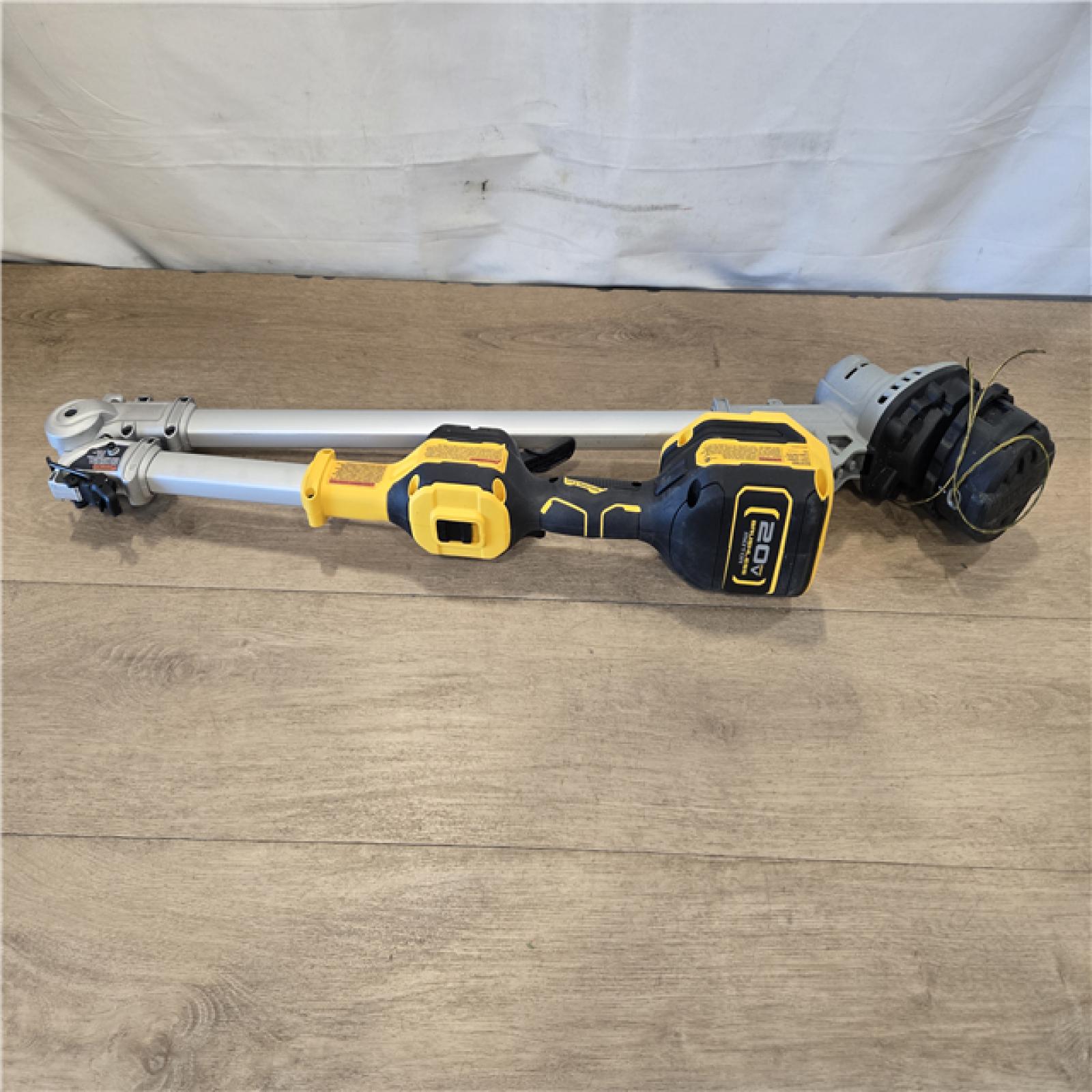 AS-IS DEWALT 20V MAX 14 in. Cordless Foldable String Trimmer Kit
