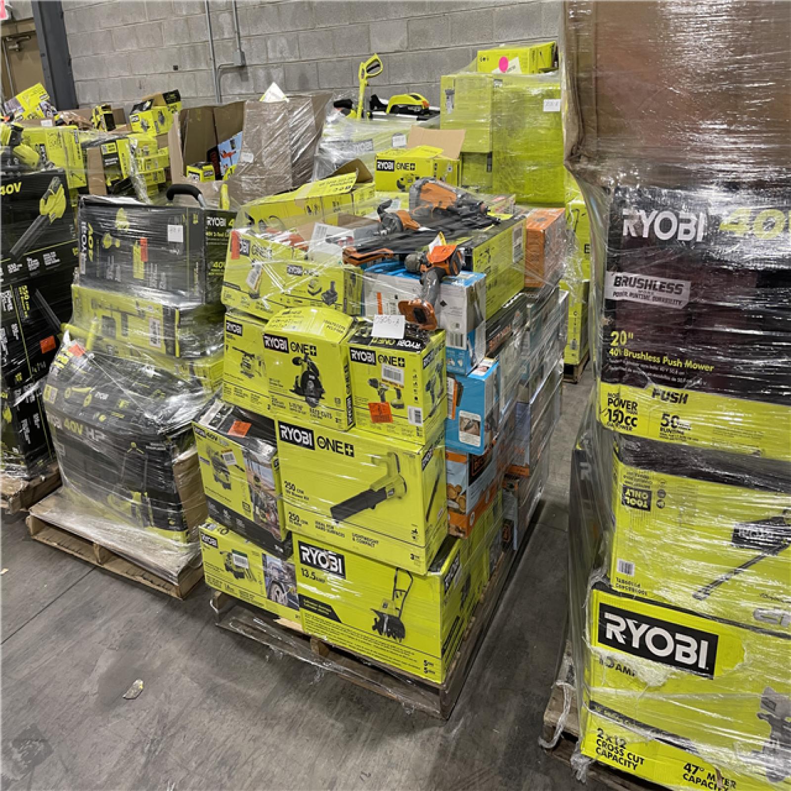 Pittston Location As-IS Power Tools Truckload (11 Pallets) 0806-A