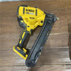 AS-IS DEWALT 20V MAX XR 15 Ga. Cordless 34 Deg Nailer 20 V