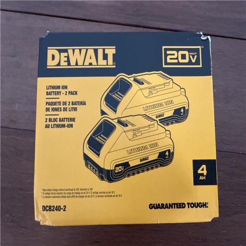 California NEW DeWalt Lithium Ion Battery 2-Pack
