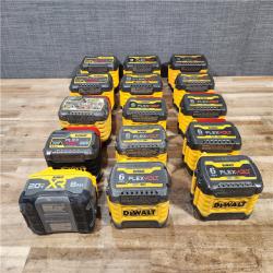 HOUSTON LOCATION - AS - IS DEWALT BATTERY PACK QTY - 15