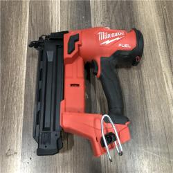 AS-IS Milwaukee FUEL 18-Volt Lithium-Ion Brushless Cordless Gen II 18-Gauge Brad Nailer (Tool-Only)