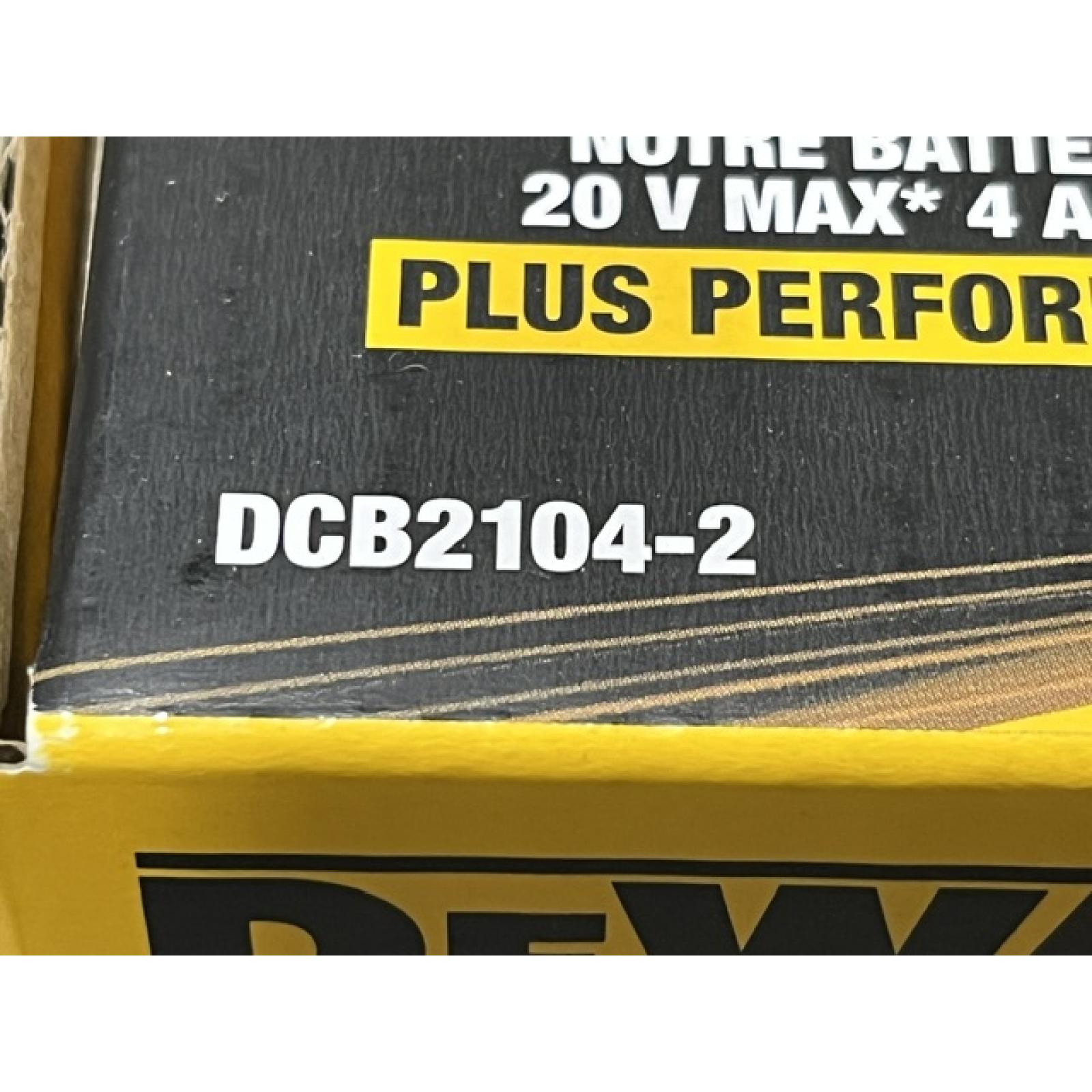 NEW - DEWALT 20V MAX XR Lithium-Ion 4.0 Ah Battery Packs (2-Pack)