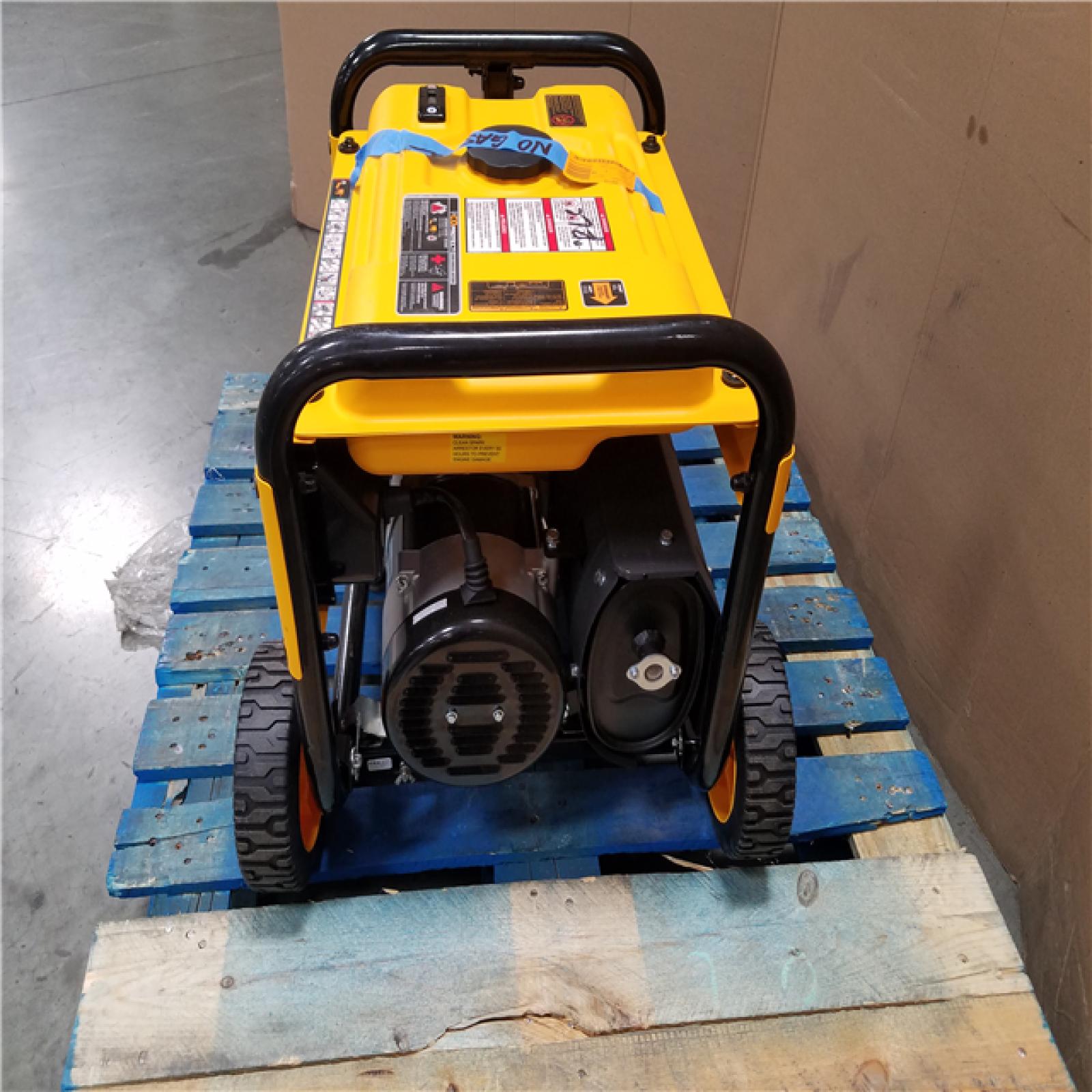 CALIFORNIA AS-IS DEWALT PORTABLE GENERATOR