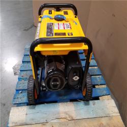 CALIFORNIA AS-IS DEWALT PORTABLE GENERATOR