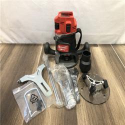 AS-IS Milwaukee  FUEL 18V Lithium-Ion Cordless Brushless 1/2 in. Router (Tool-Only)