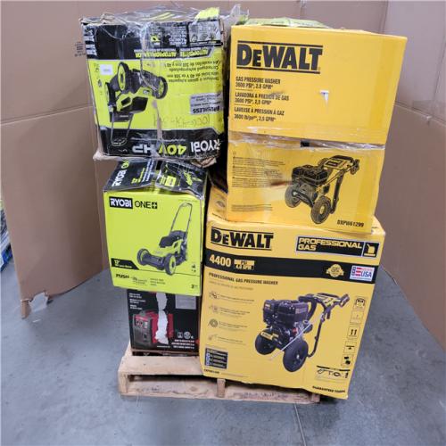 CALIFORNIA AS-IS OUTDOOR POWER EQUIPMENT