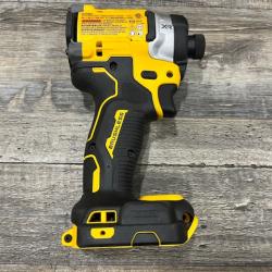 AS-IS DEWALT 20V MAX XR Lithium-Ion Brushless Cordless 3-Speed High Torque 1/4 in. Impact Driver Kit