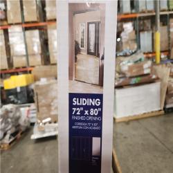 Phoenix Location Impact Plus 72 in. x 80 in. Beveled Edge Backed Mirror Aluminum Frame Glass Interior Closet Sliding Door with Chrome Trim