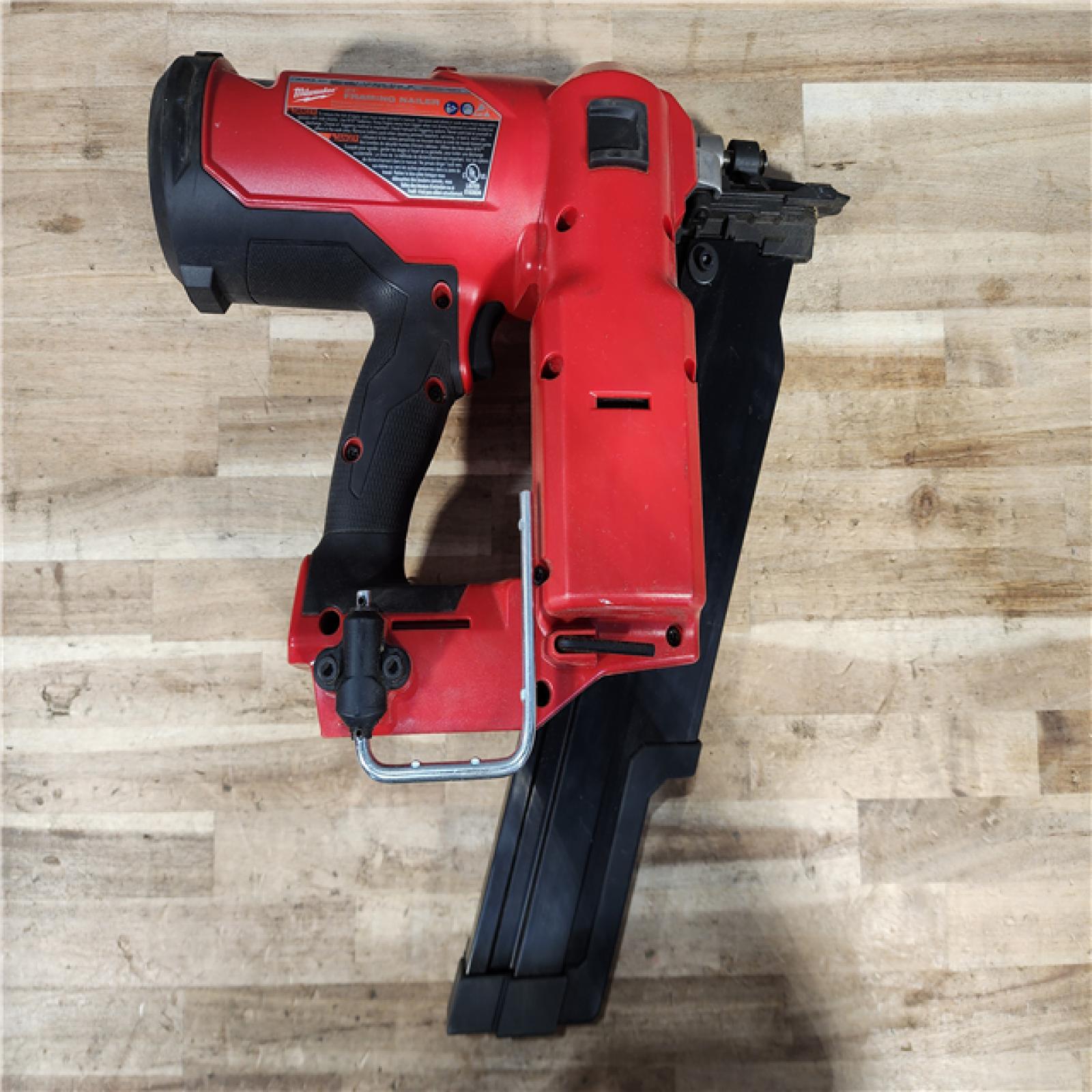 HOUSTON LOCATION - AS-IS Milwaukee FUEL 3-1/2 in. 18-Volt 21-Degree Lithium-Ion Brushless Cordless Framing Nailer (Tool-Only)