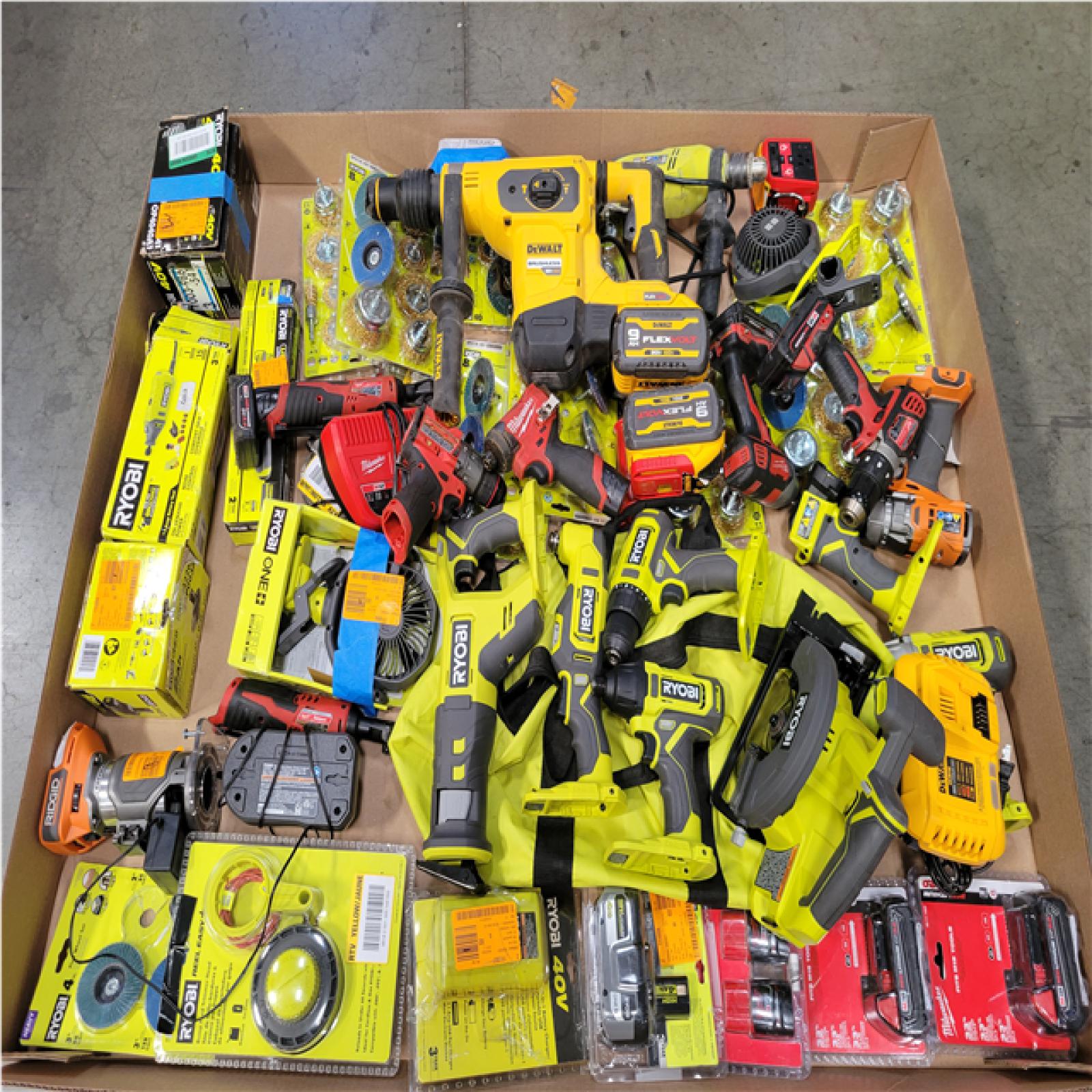 CALIFORNIA AS-IS TOOL PALLET