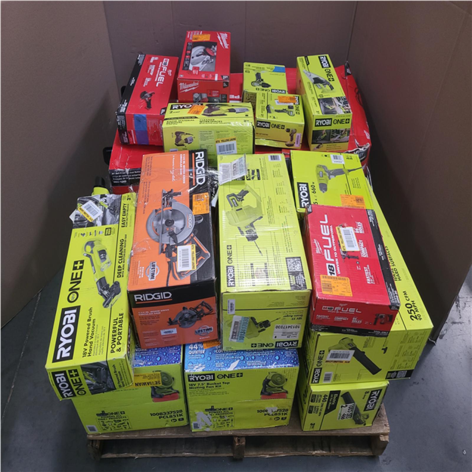 CALIFORNIA AS-IS TOOL PALLET