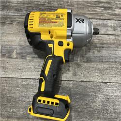 AS-IS DEWALT 20V MAX Lithium-Ion Cordless 1/2 in. Impact Wrench Kit