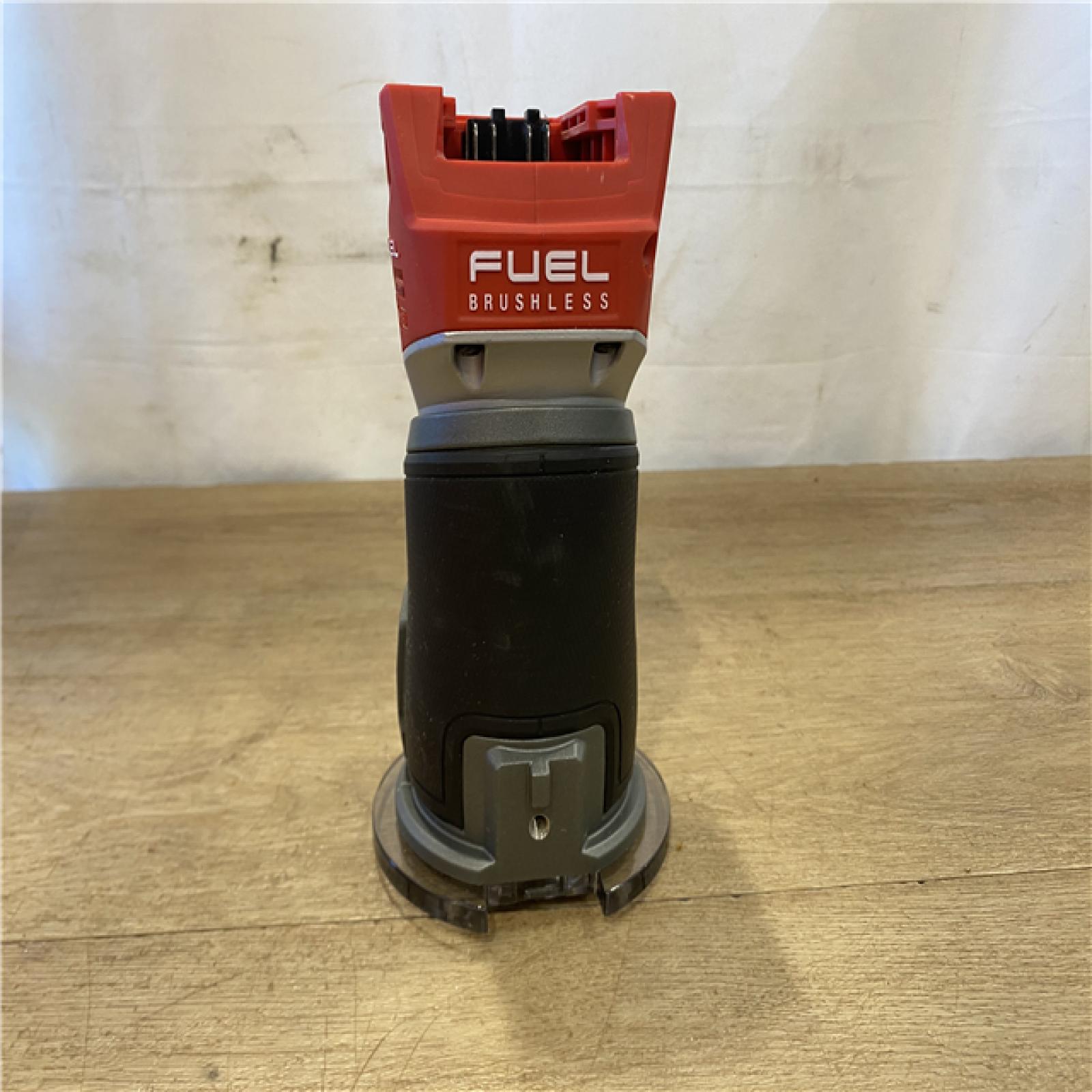 AS-IS Milwaukee FUEL 18V Lithium-Ion Brushless Cordless Compact Router (Tool-Only)