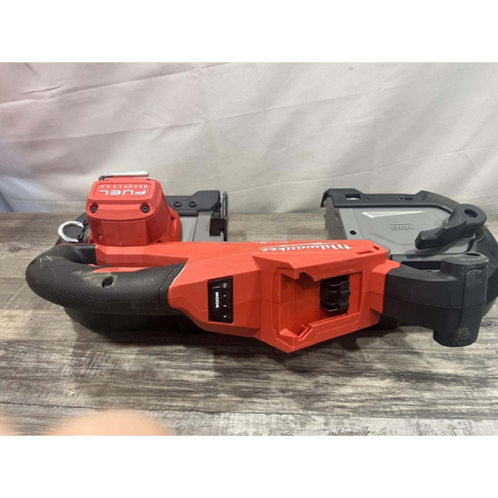 AS-IS Milwaukee FUEL 18V Lithium-Ion Brushless Cordless Deep Cut Band Saw (Tool-Only)
