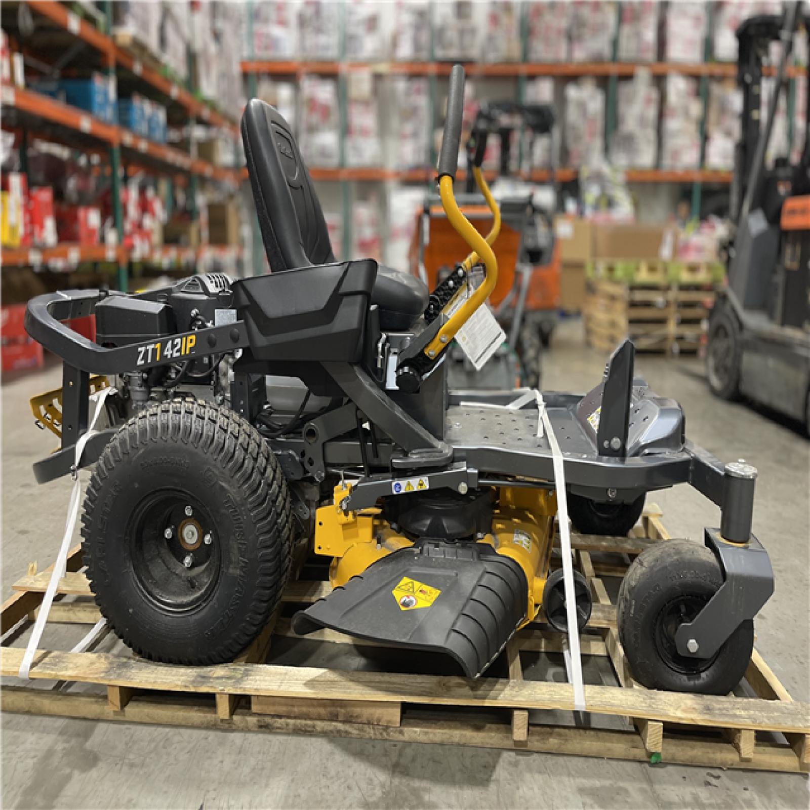 DALLAS LOCATION - Cub Cadet Ultima ZT1 42 in. 547 cc IntelliPower Engine Dual Hydrostatic Drive Gas Zero Turn Riding Lawn Mower