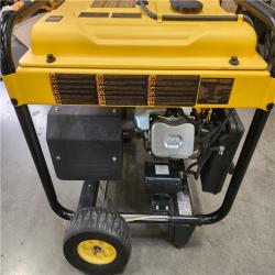 Phoenix AS-IS DEWALT 10000 / 8000-Watt Electric Start Gas Powered Portable Generator with Idle Control  GFCI Outlets and CO Protect-DXGNR8000