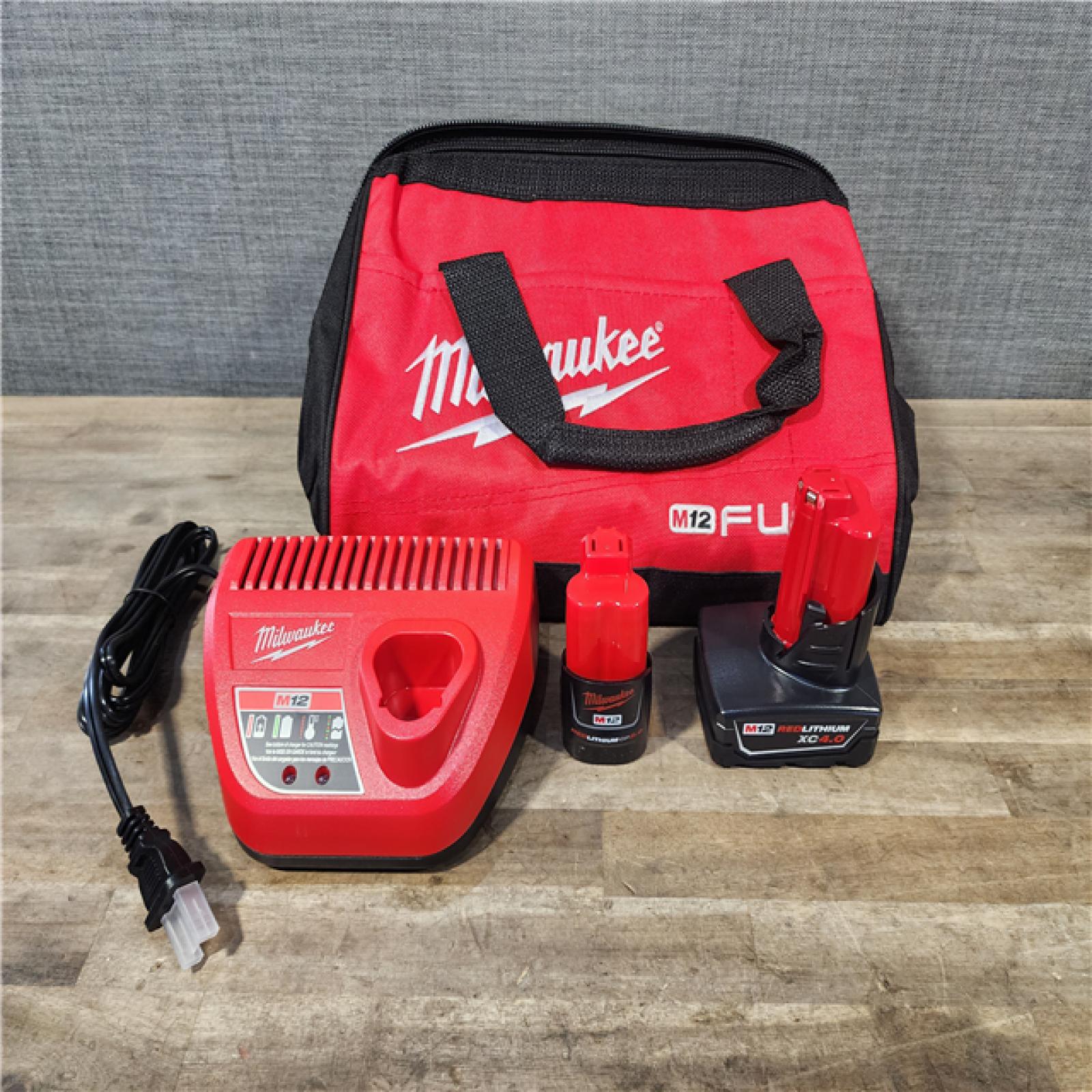 HOUSTON LOCATION - AS-IS (APPEARS LIKE NEW) Milwaukee 3497-22 12V Brushless Hammer Drill and Impact Driver Combo Kit