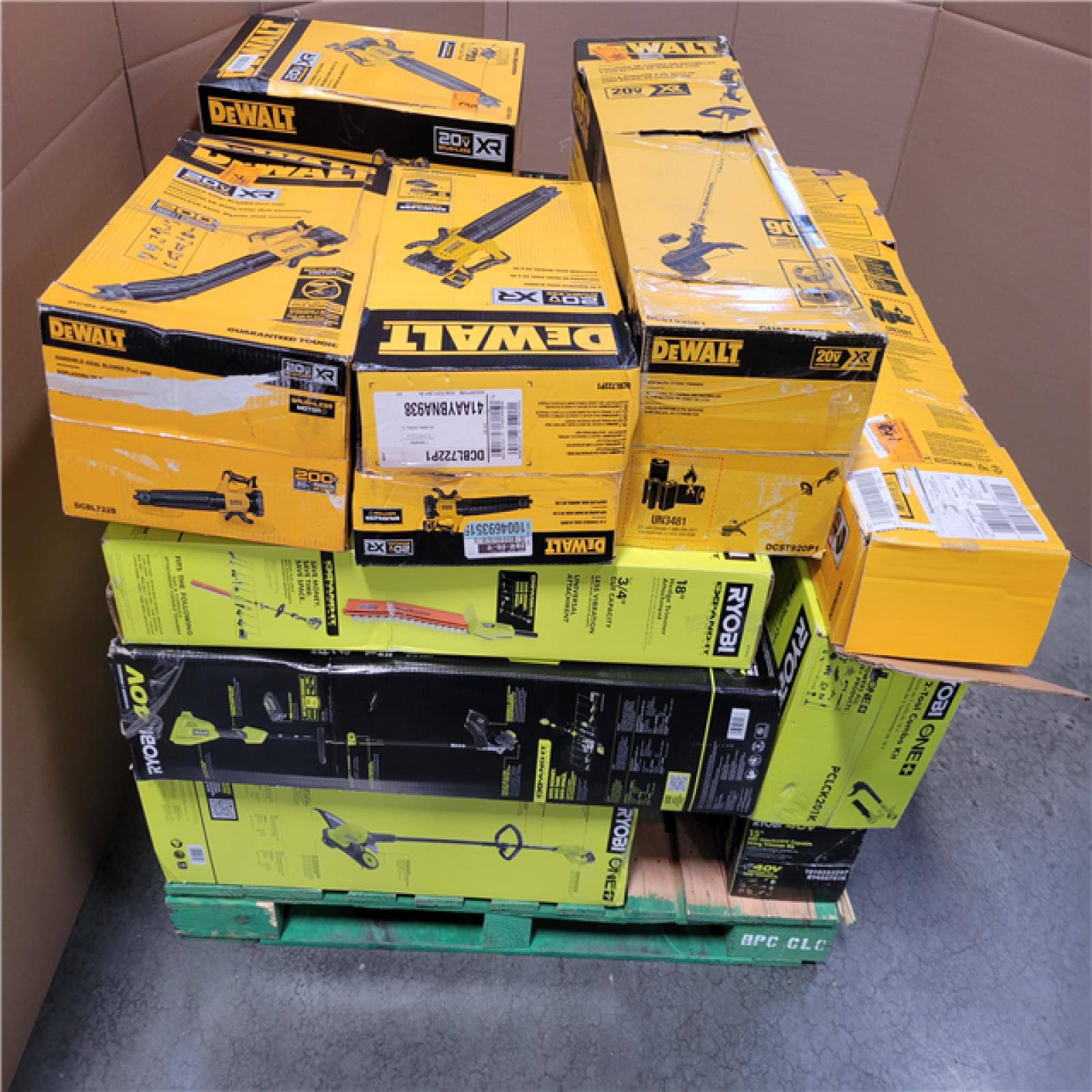 CALIFORNIA AS-IS TOOL PALLET