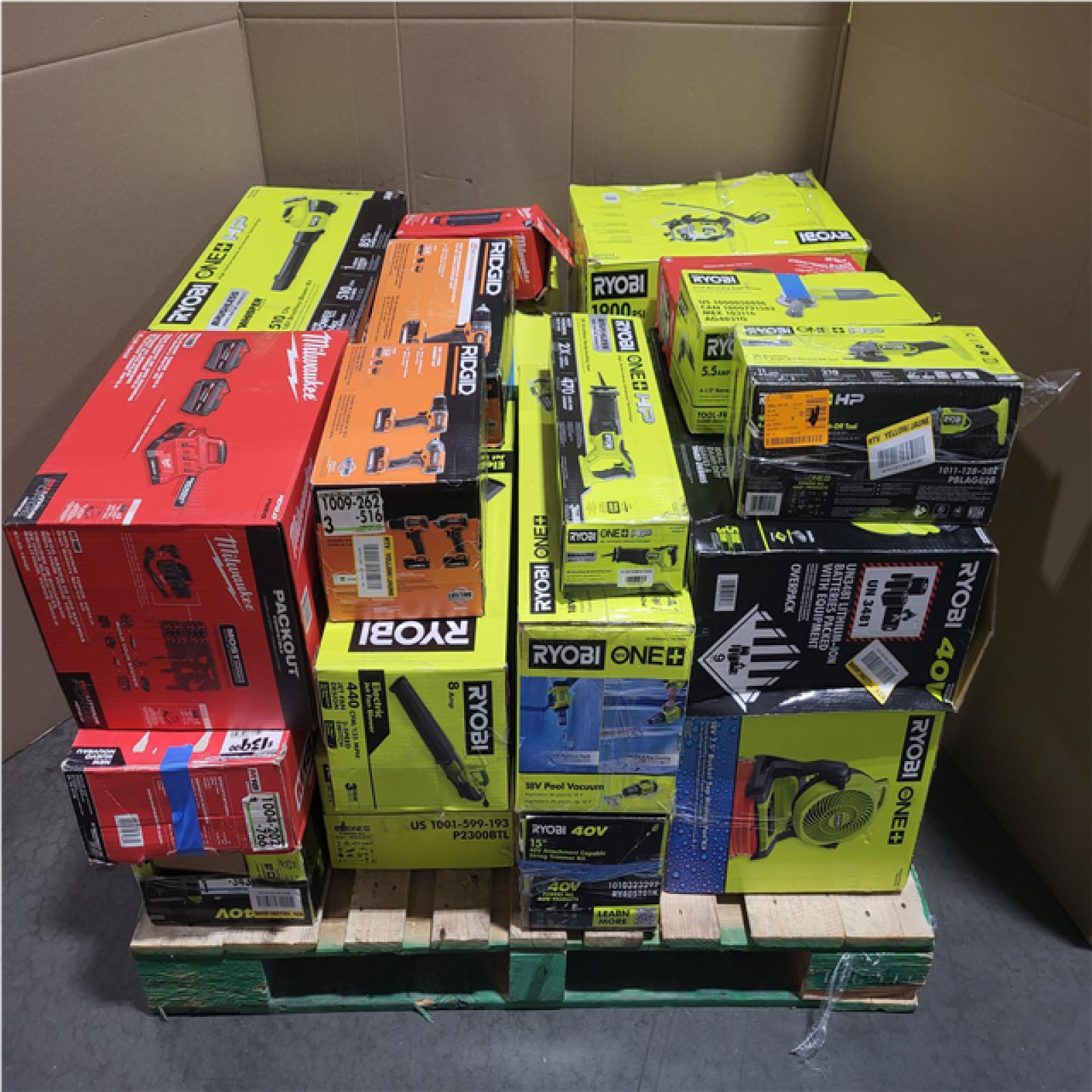 CALIFORNIA AS-IS TOOL PALLET