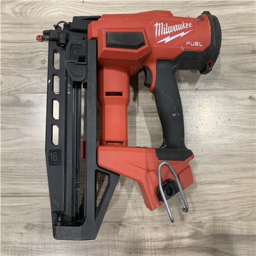 AS-IS Milwaukee FUEL 18-Volt Lithium-Ion Brushless Cordless Gen ll 16-Gauge Straight Finish Nailer (Tool Only)