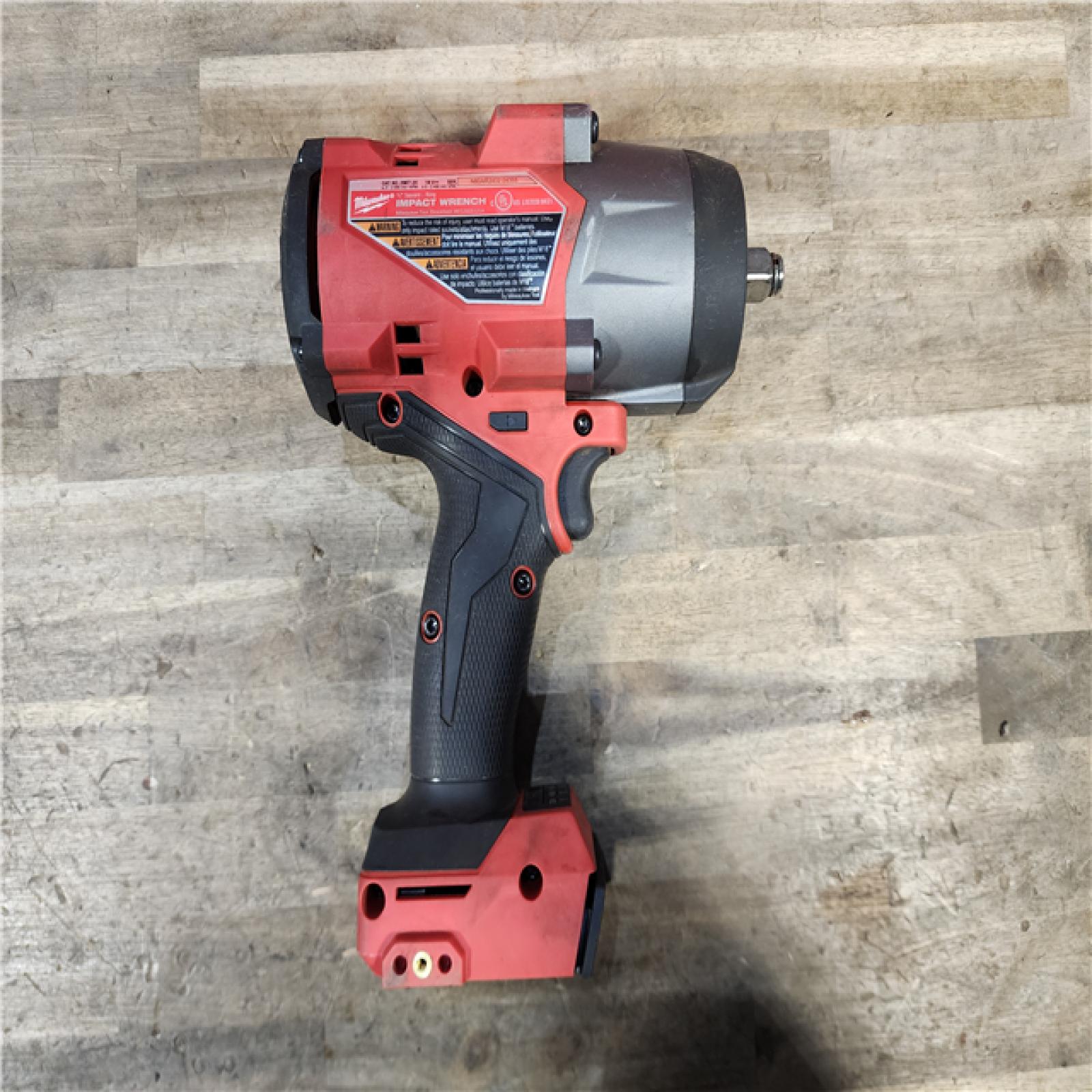 HOUSTON LOCATION - AS-IS Milwaukee M18 FUEL 18V Lithium-Ion Brushless Cordless 1/2 in. Impact Wrench with Friction Ring (Tool-Only)