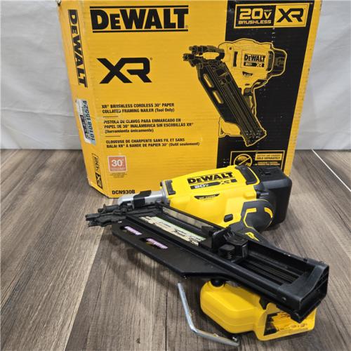AS-IS  DEWAS-IS20-Volt 30Â° Cordless Framing Nailer (Tool-Only)