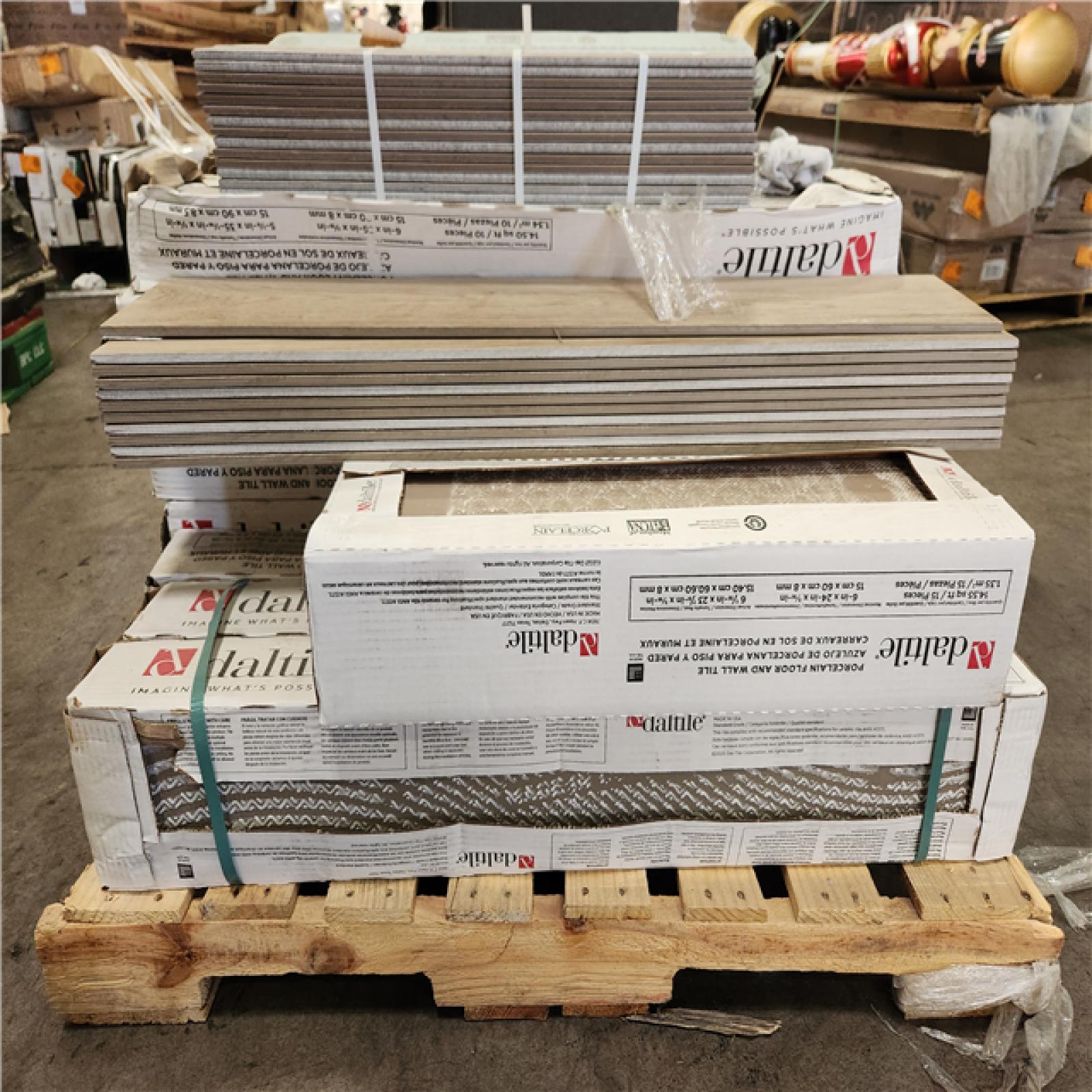 Phoenix AS-IS Mixed Daltile and Marazzi Tile 22 cases Pallet