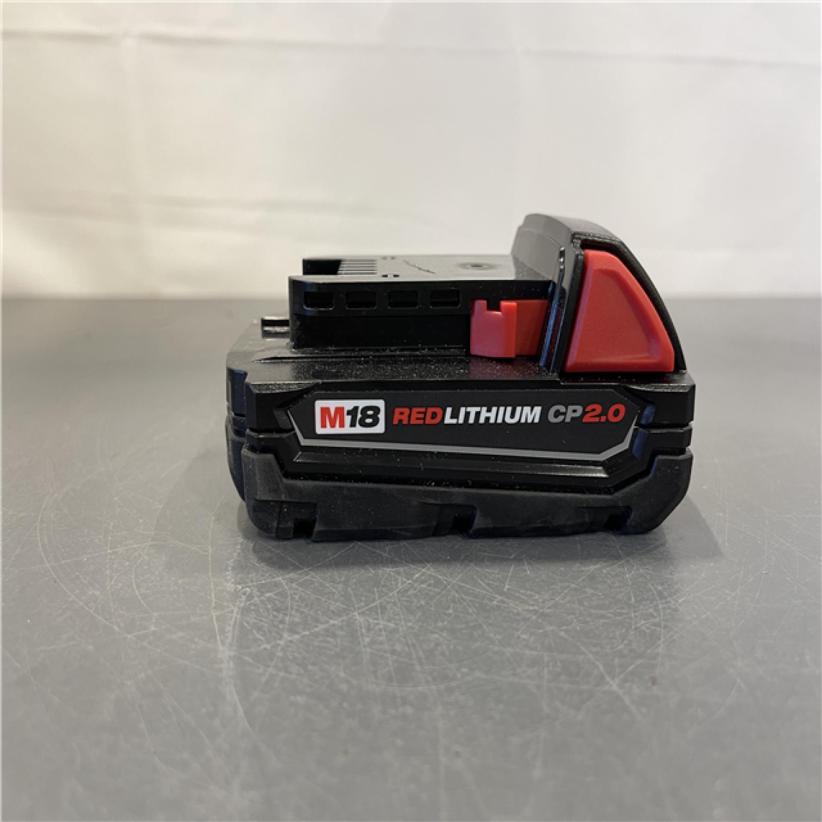 AS-IS - Milwaukee M18 18-Volt Lithium-Ion Compact Battery 2.0Ah