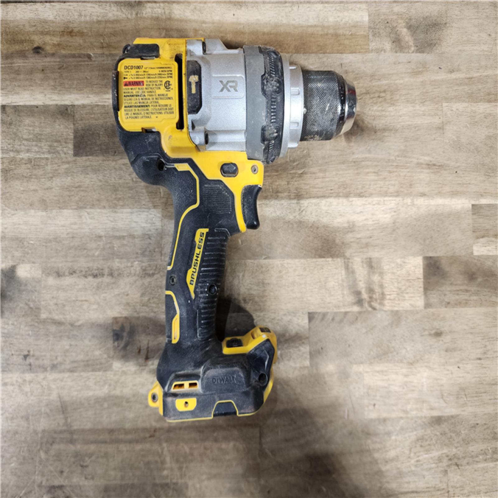 HOUSTON LOCATION - AS-IS DEWALT 20V XR Lithium-Ion Cordless Hammer Drill Kit with 8.0 Ah Battery, Charger and Kit Bag