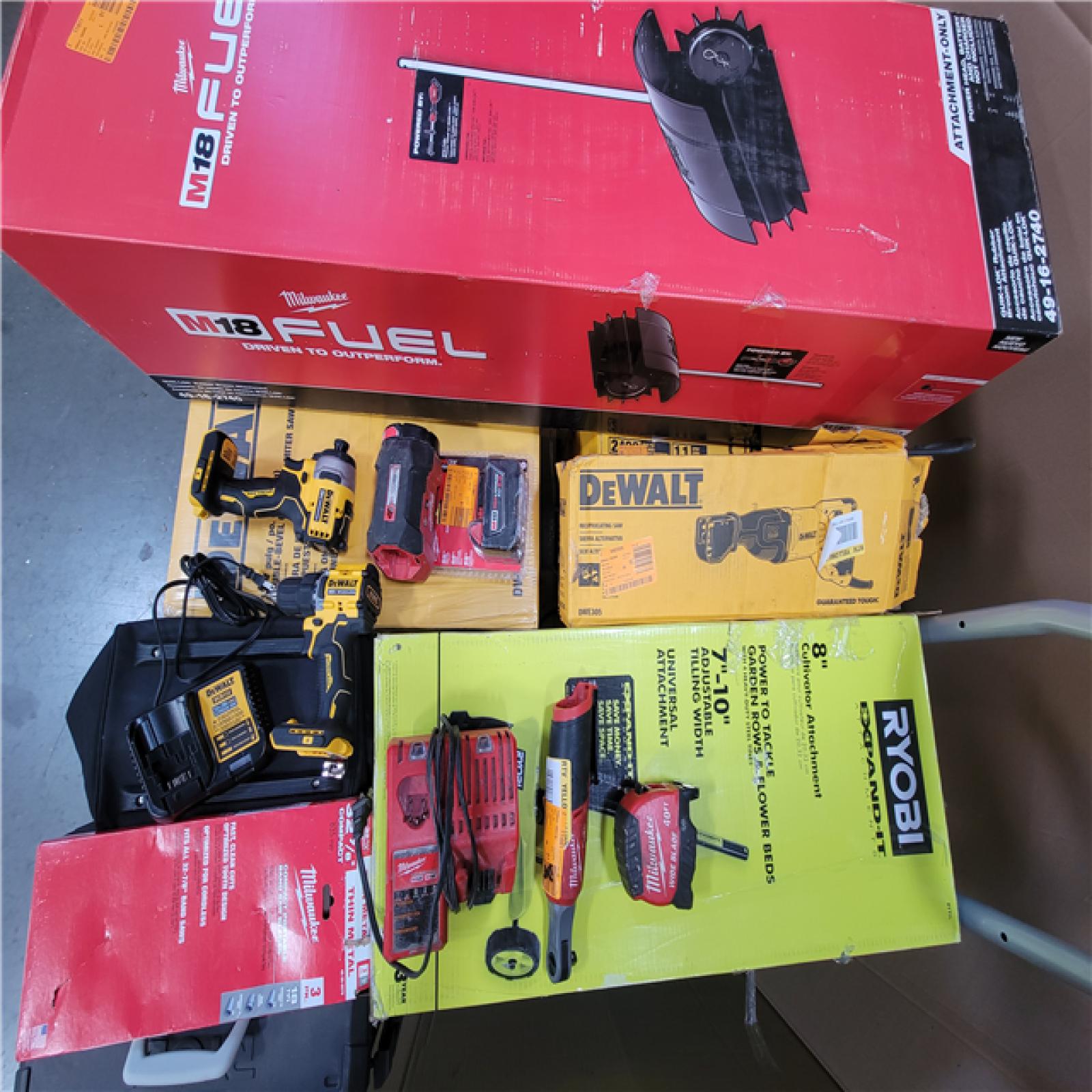 CALIFORNIA AS-IS TOOL PALLET