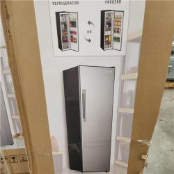 PhoenixLocation (2) Vissani 11 cu. ft. Convertible Auto Defrost Garage Ready Upright Freezer/Refrigerator in Stainless Steel, Energy Star