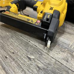AS-IS DEWALT 20V MAX XR Lithium-Ion Cordless 18-Gauge Narrow Crown Stapler Kit