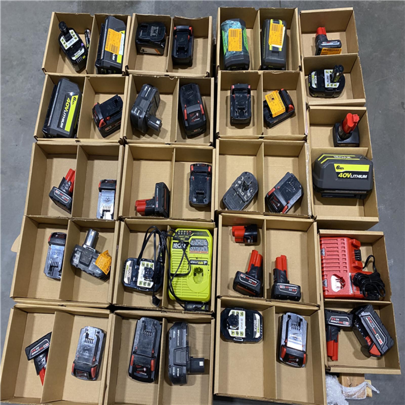 Dallas Location - As-Is Battery Tool Pallet