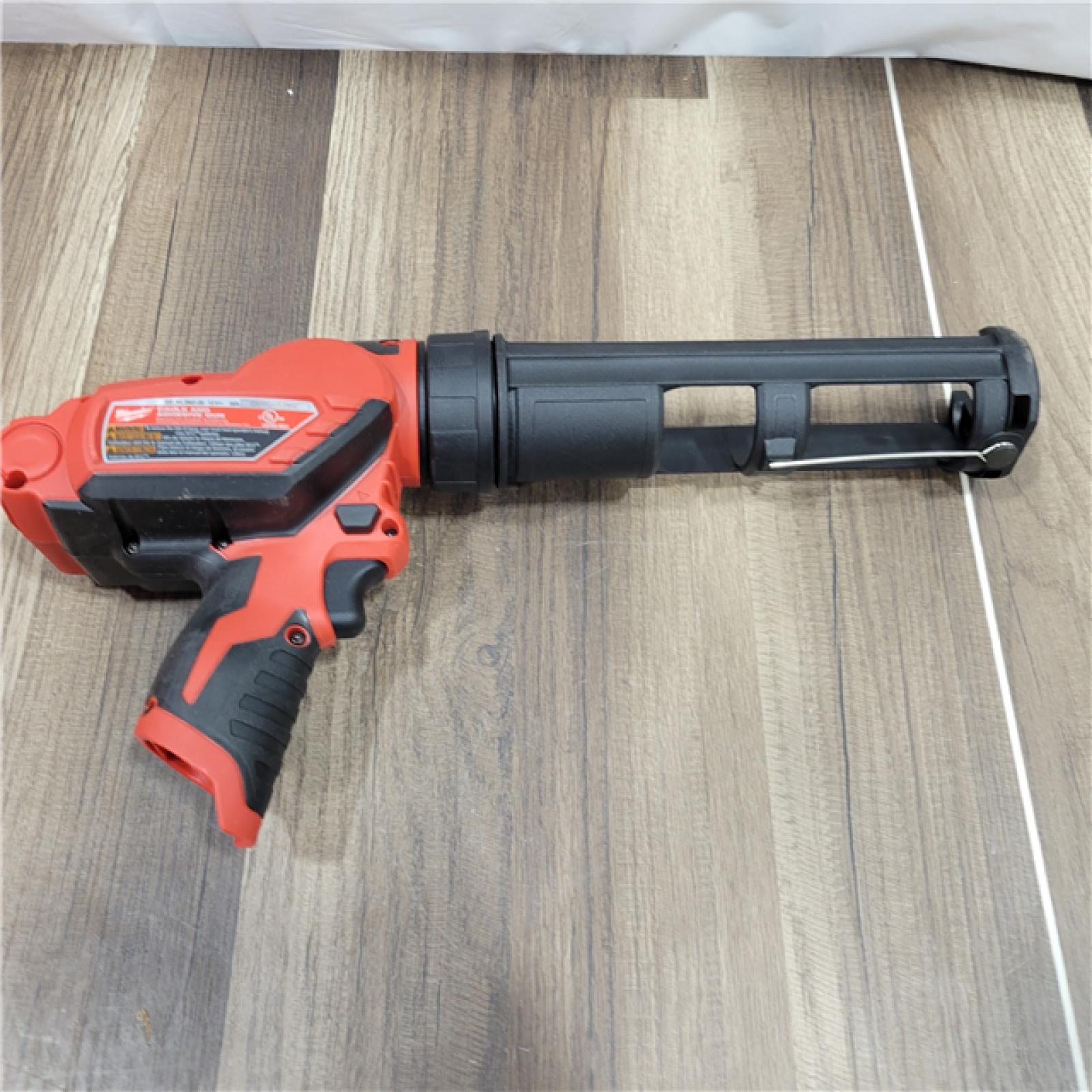 AS-IS  Milwaukee 2441-20 M12 12V Cordless 10oz Caulk and  (Tool Only)