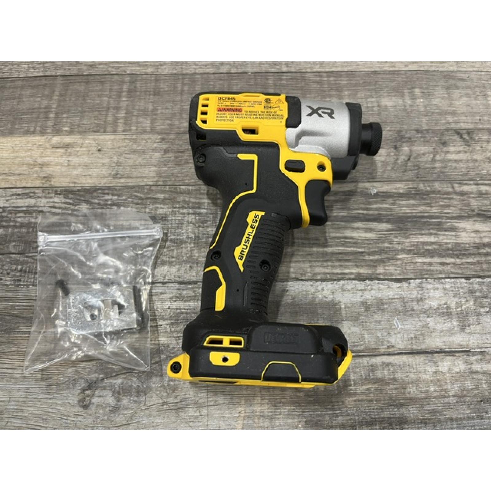 AS-IS DEWALT 20-Volt Maximum XR Cordless Brushless 1/4 in. 3-Speed Impact Driver (Tool-Only)