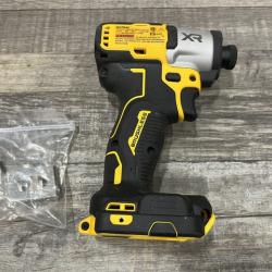 AS-IS DEWALT 20-Volt Maximum XR Cordless Brushless 1/4 in. 3-Speed Impact Driver (Tool-Only)