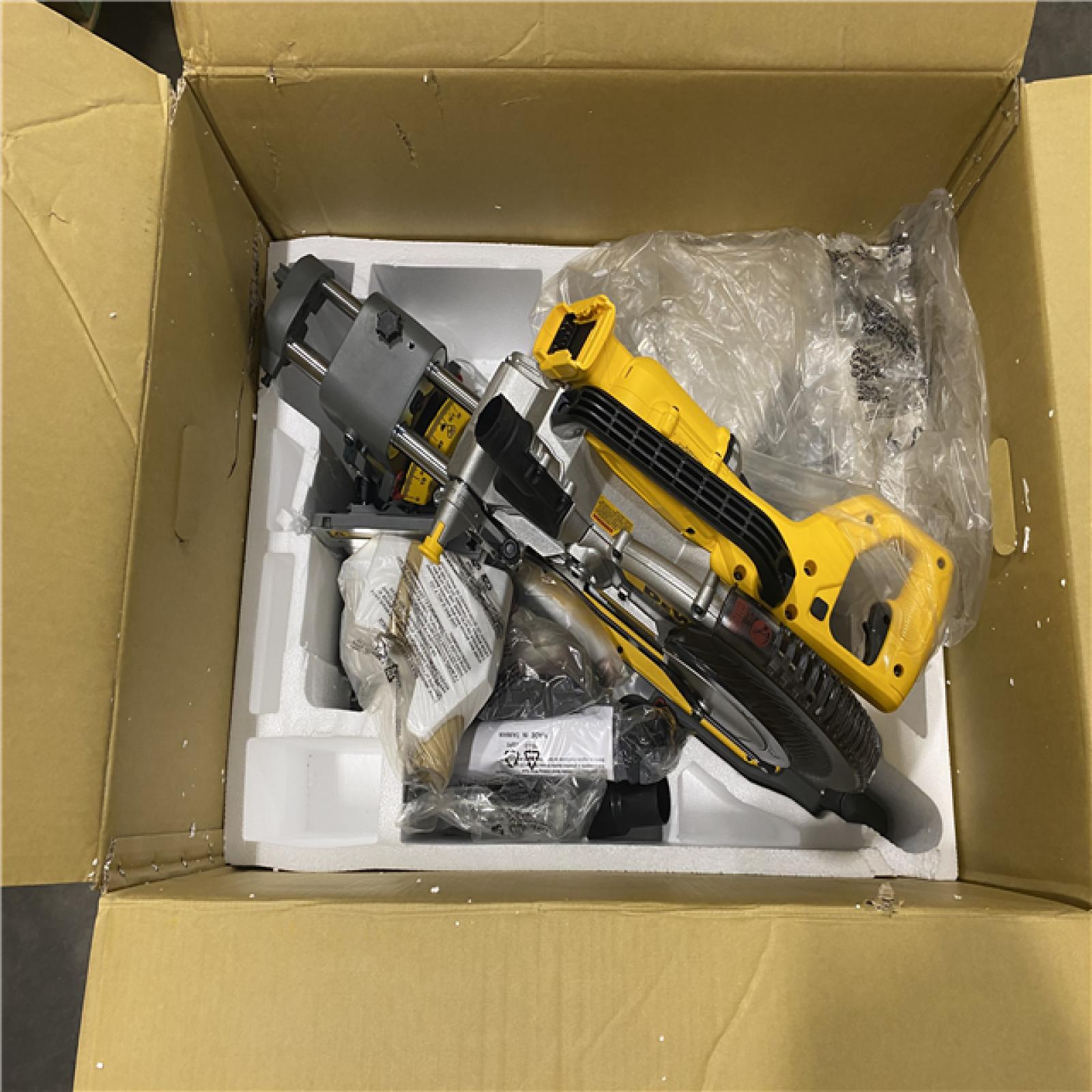 As-Is- DEWALT 60V Lithium-Ion 12 in. Cordless Sliding Miter Saw (Tool Only)