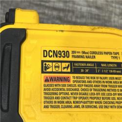 AS-IS DEWALT 20V 30 Degree Cordless Framing Nailer (Tool-Only)
