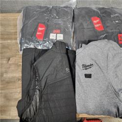 HOUSTON LOCATION - AS-IS MILWAUKEE 4 HEATED CLOTHING COMBO KIT