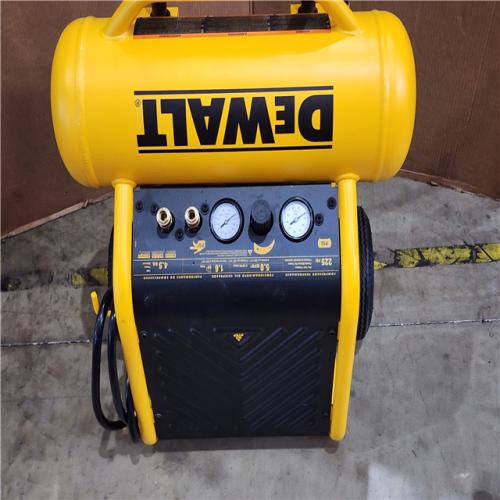 HOUSTON LOCATION - AS-IS DEWALT 4.5 Gal. Portable Electric Air Compressor