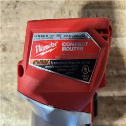 HOUSTON LOCATION - AS - IS Milwaukee FUEL 18V Lithium-Ion Brushless Cordless Compact Router (Tool-Only)
