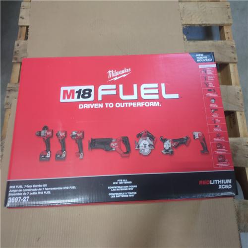 CALIFORNIA AS-IS M18 Fuel 7-Tool Combo Kit