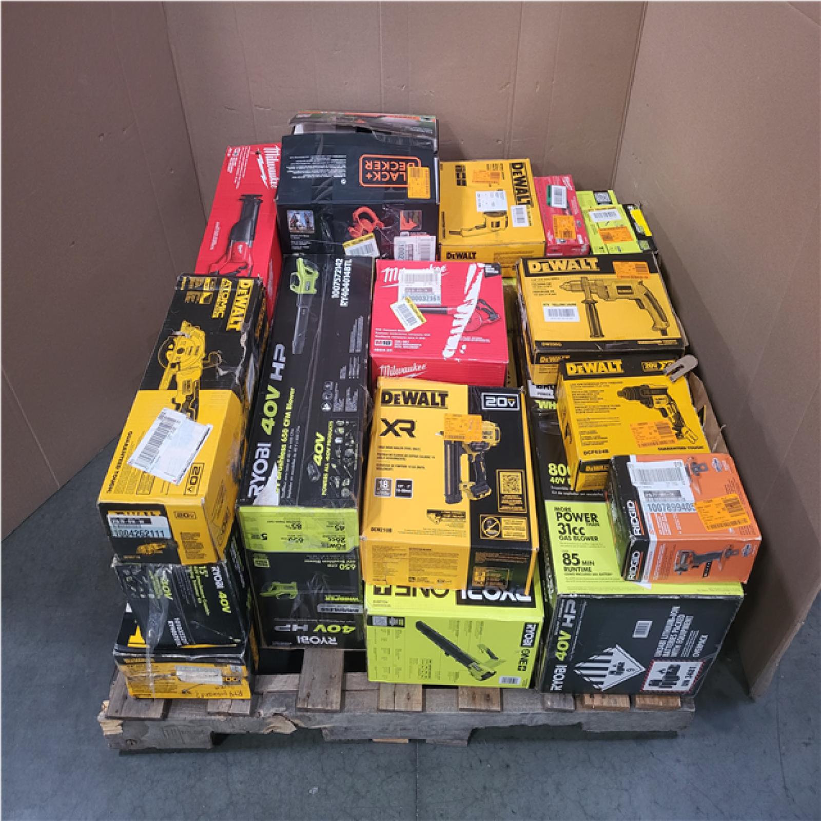 CALIFORNIA AS-IS TOOL PALLET