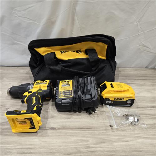 AS-IS DeWalt ATOMIC 20V Cordless 1/2 in. Hammer Drill Kit