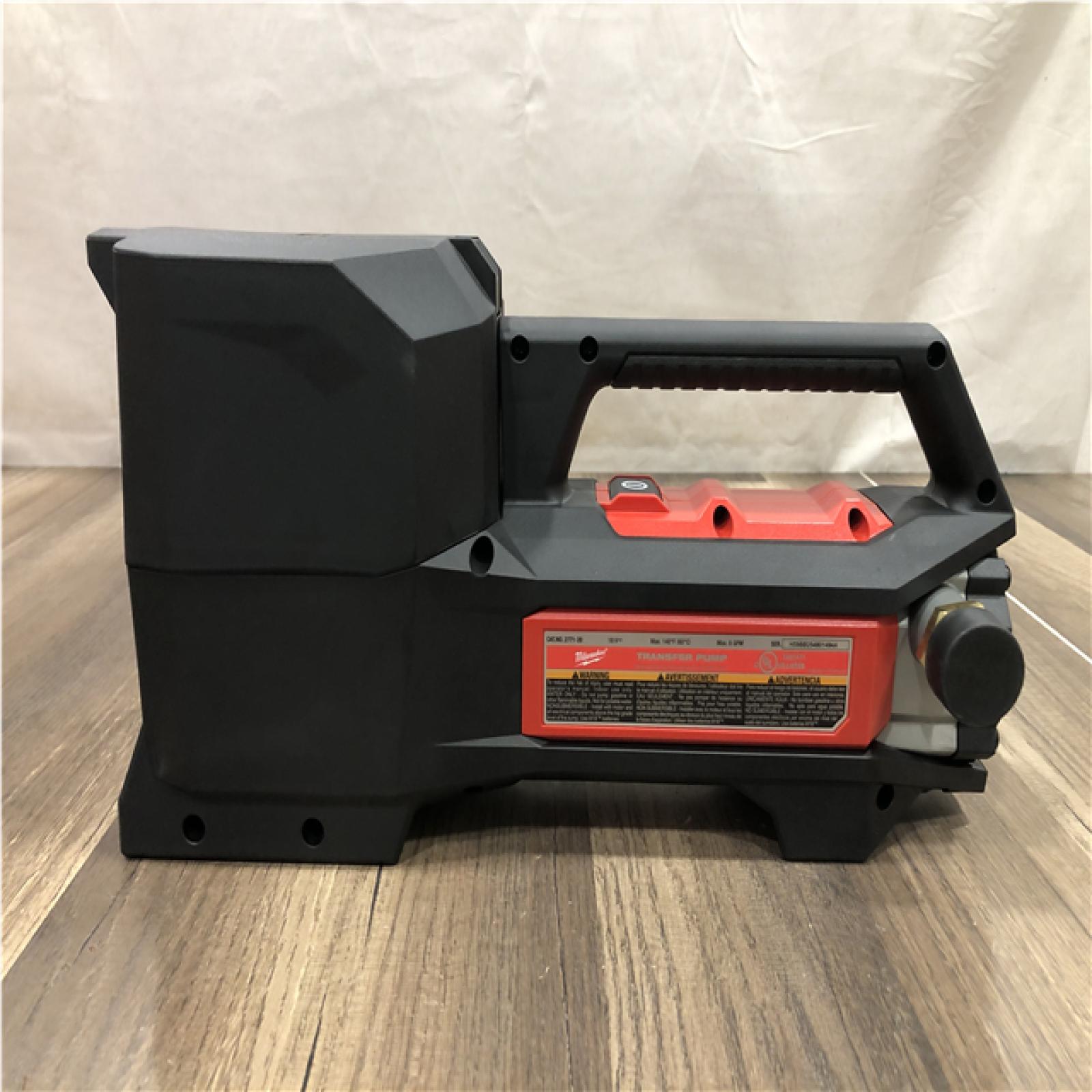 AS-IS Milwaukee 18-Volt 1/4 HP Lithium-Ion Cordless Transfer Pump (Tool Only)