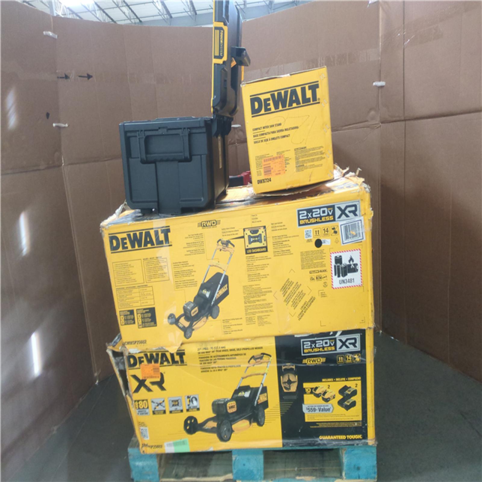 CALIFORNIA AS-IS TOOL PALLET