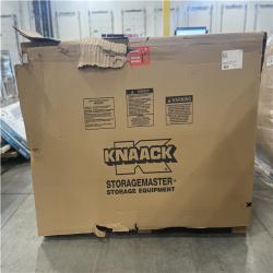 DALLAS LOCATION- KNAACK 49 in. W x 30 in. L x 72 in. H, Steel Jobsite Storage Piano Box with Lock