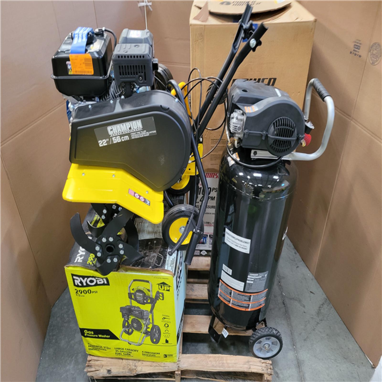 CALIFORNIA AS-IS OUTDOOR POWER EQUIPMENT