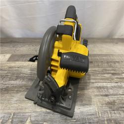 AS-IS DEWALT FLEXVOLT 60V MAX Cordless Brushless 7-1/4 in. Circular Saw with Brake (Tool Only)